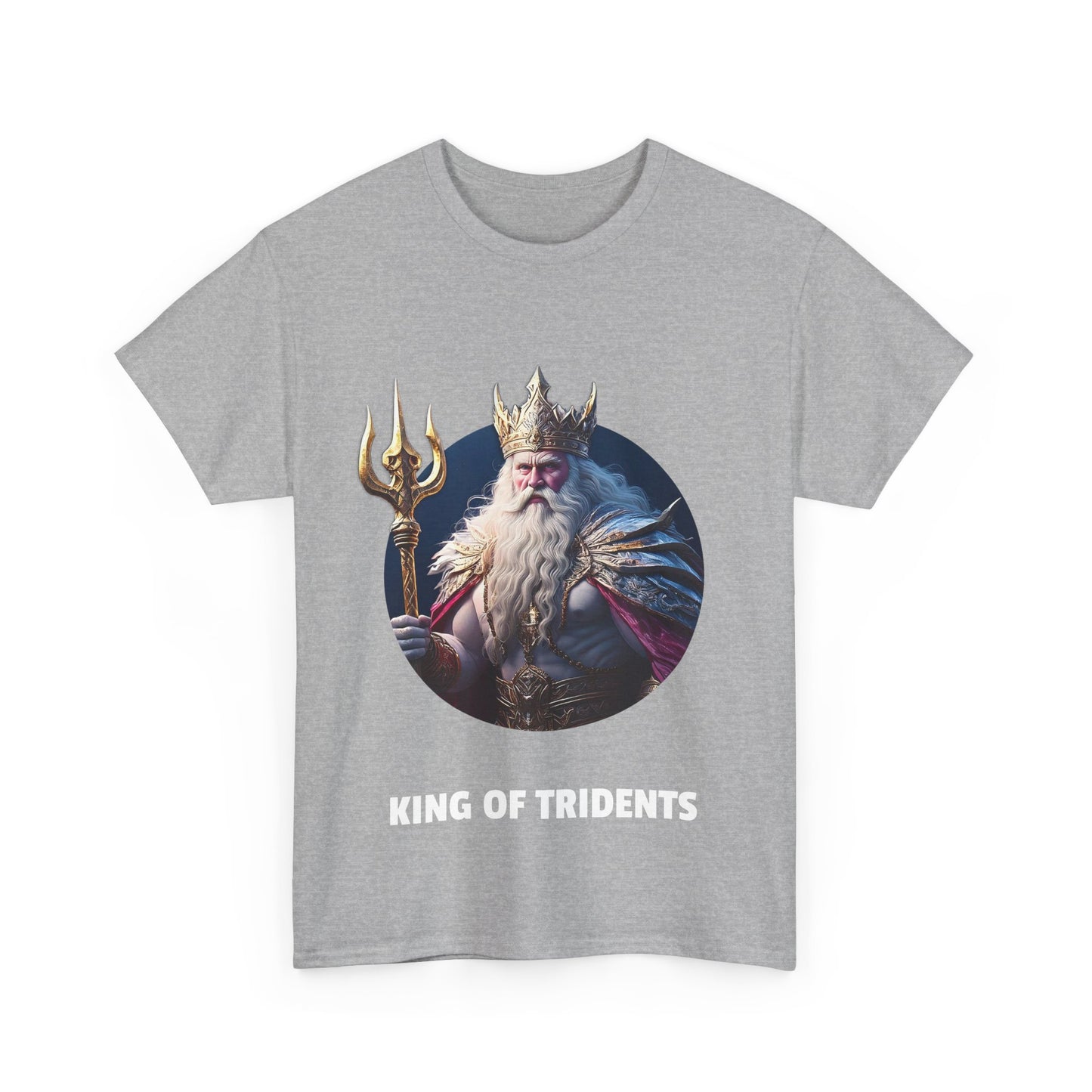 King Of Tridents - Unisex Heavy Cotton Tee (EU)