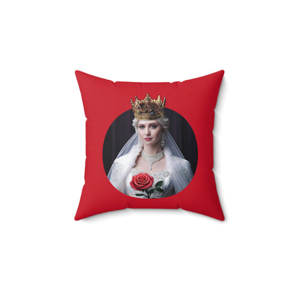 Queen Of Roses - Spun Polyester Square Pillow (US)