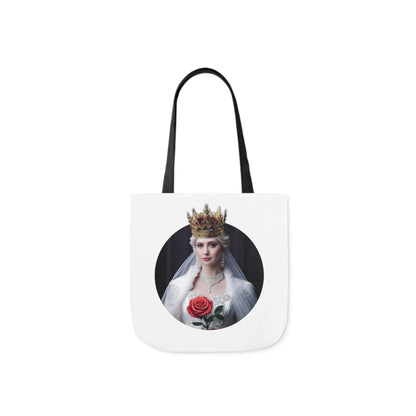 Queen Of Roses - Canvas Tote Bag, 5-Color Straps (UK)