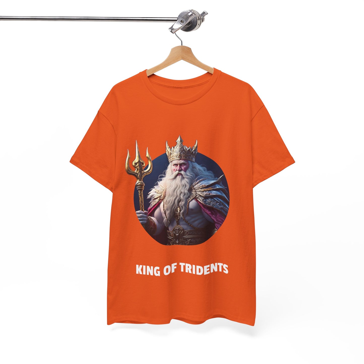 King Of Tridents - Unisex Heavy Cotton Tee (UK)