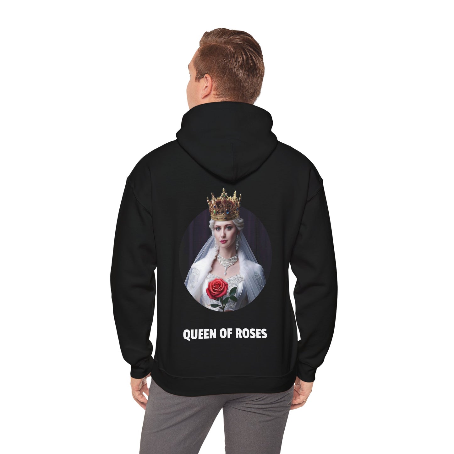 Queen Of Roses - Unisex Heavy Blend™ Hooded Sweatshirt (UK)