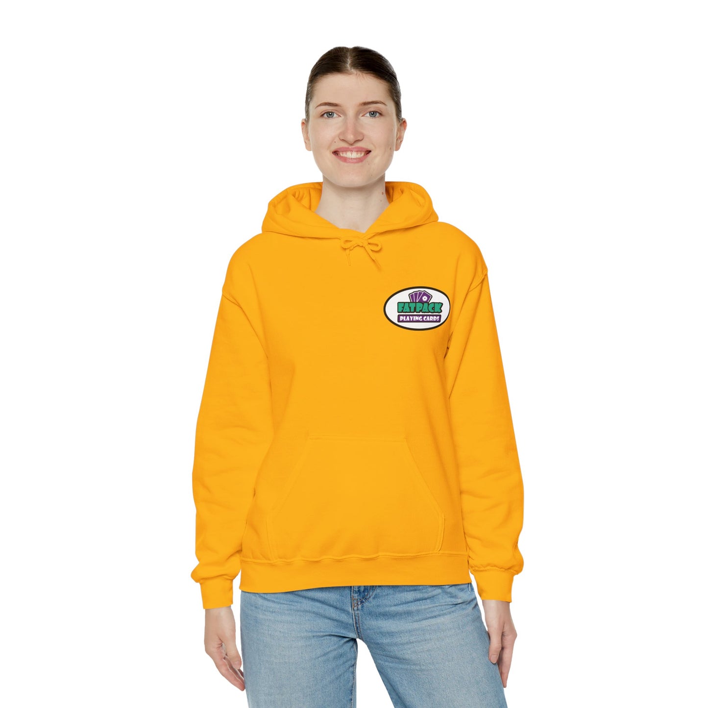 Fatpack Logo - Unisex Heavy Blend™ Hooded Sweatshirt (UK)