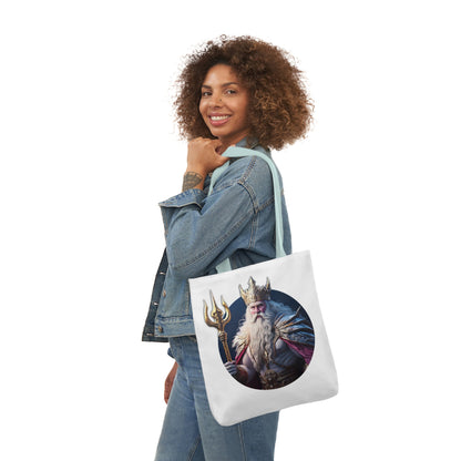 King Of Tridents - Canvas Tote Bag, 5-Color Straps (UK)