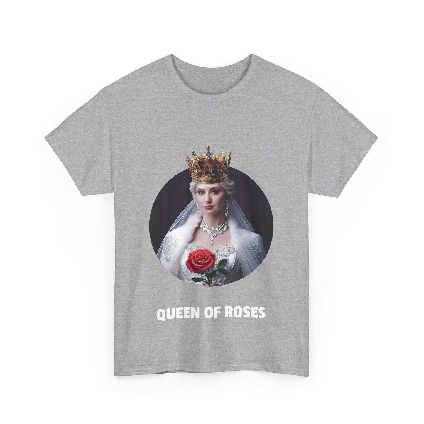 Queen Of Roses - Unisex Heavy Cotton Tee (EU)