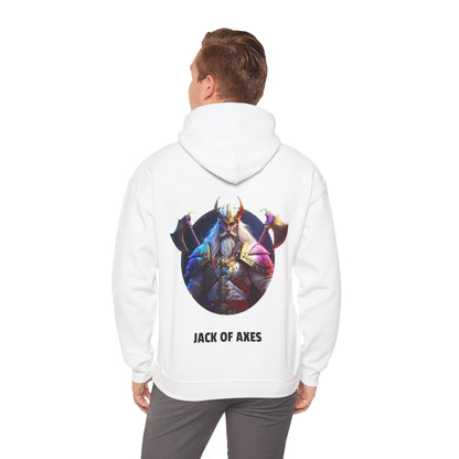 Jack Of Axes - Unisex Heavy Blend™ Hooded Sweatshirt (UK)