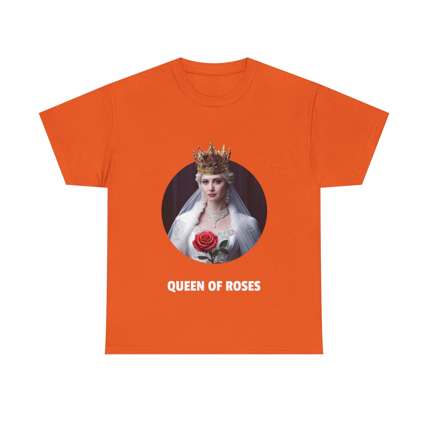 Queen Of Roses - Unisex Heavy Cotton Tee (EU)