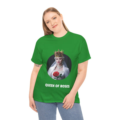 Queen Of Roses - Unisex Heavy Cotton Tee (UK)