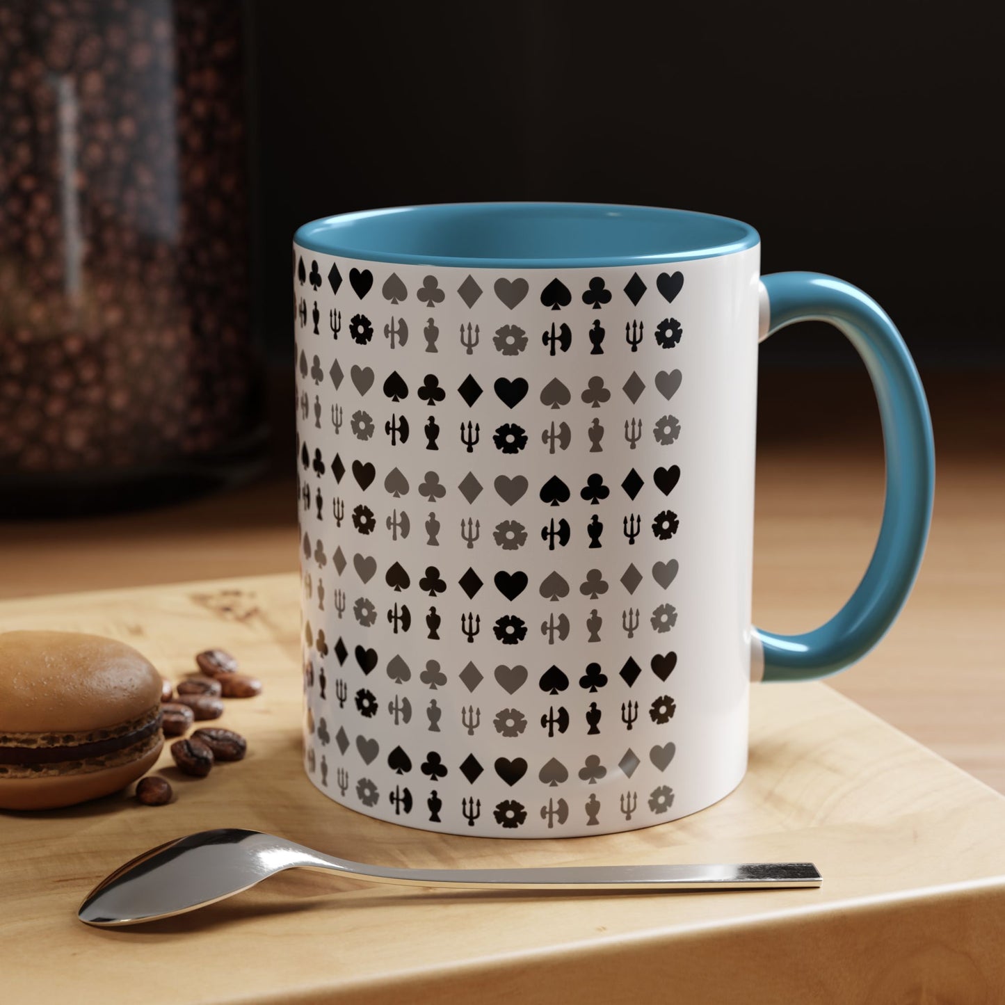 8 Suits - Accent Coffee Mug (11, 15oz) (UK)