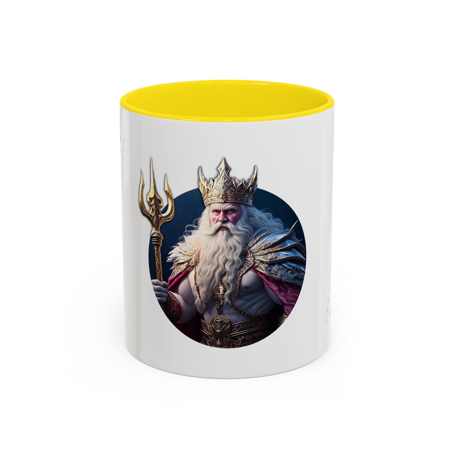 King Of Tridents - Accent Coffee Mug (11, 15oz) (UK)