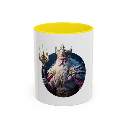 King Of Tridents - Akzent-Kaffeetasse (11, 15 oz) (UK)