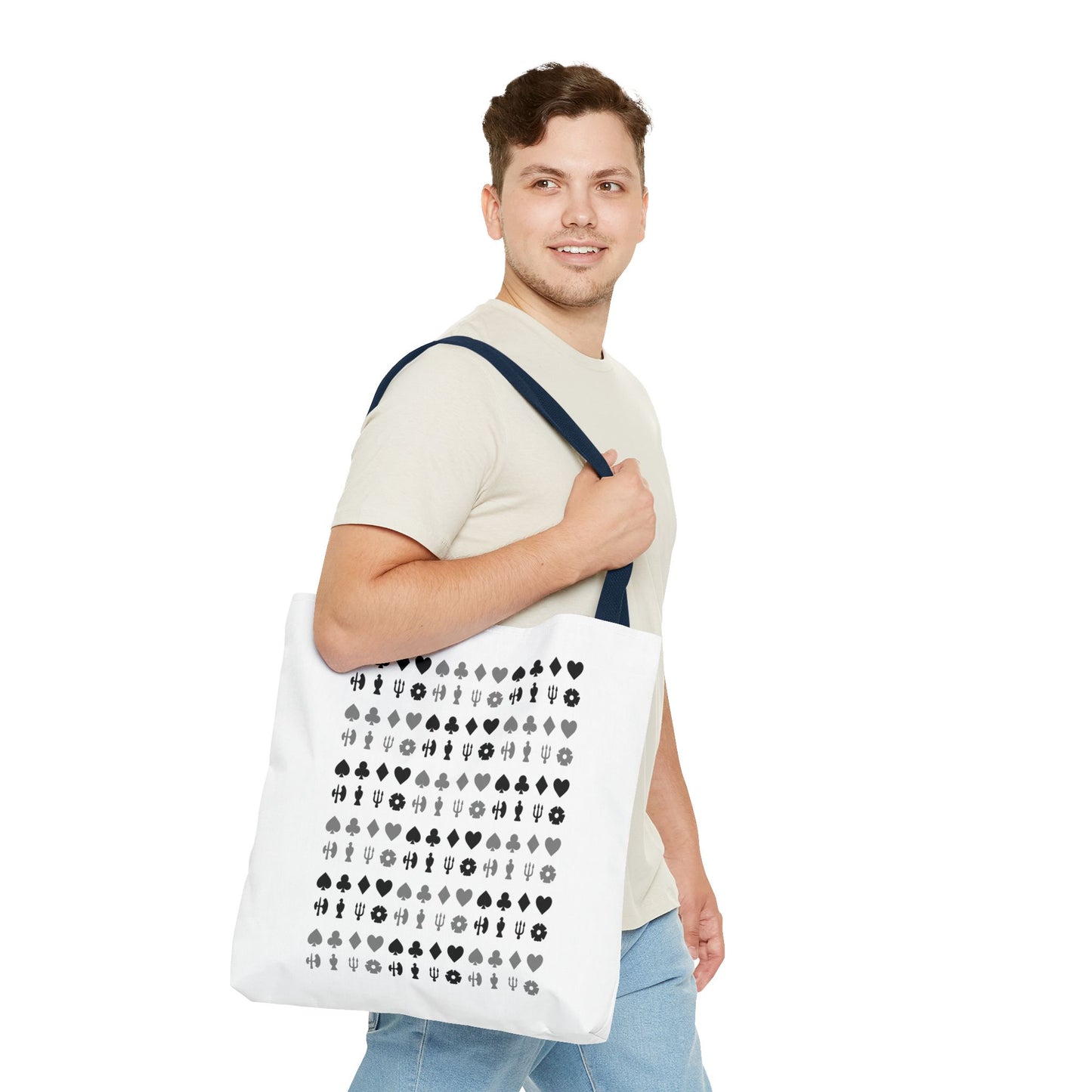 8 Suits - Tote Bag (AOP) (EU)