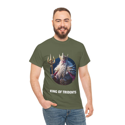 King Of Tridents - Unisex Heavy Cotton Tee (UK)