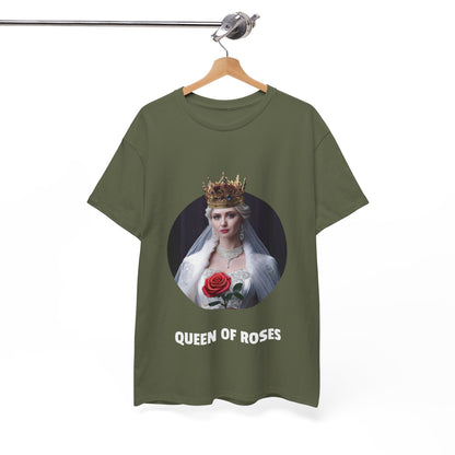 Queen Of Roses - Unisex Heavy Cotton Tee (UK)