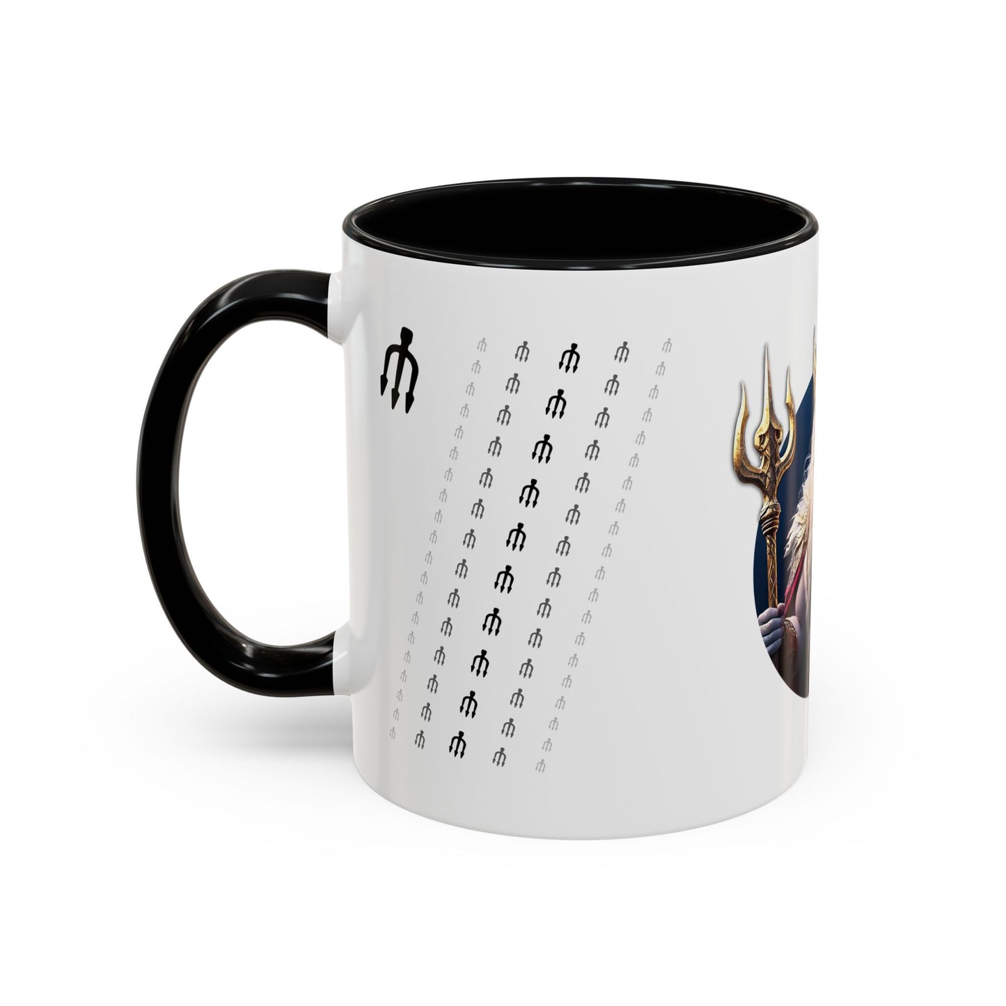 King Of Tridents - Accent Coffee Mug (11, 15oz) (UK)