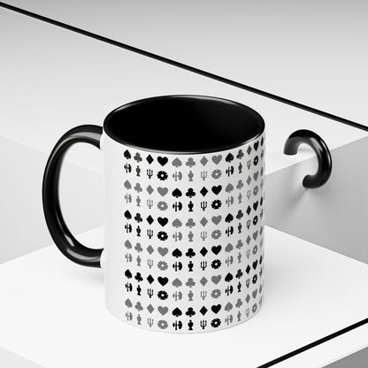 8 Suits - Accent Coffee Mug (11, 15oz) (UK)