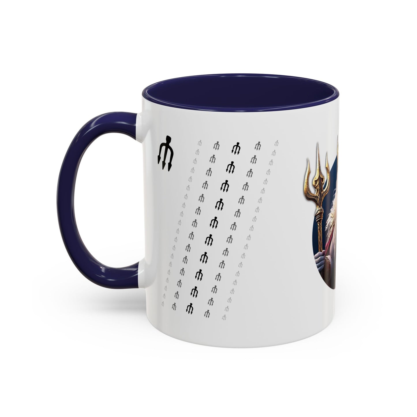 King Of Tridents - Accent Coffee Mug (11, 15oz) (UK)