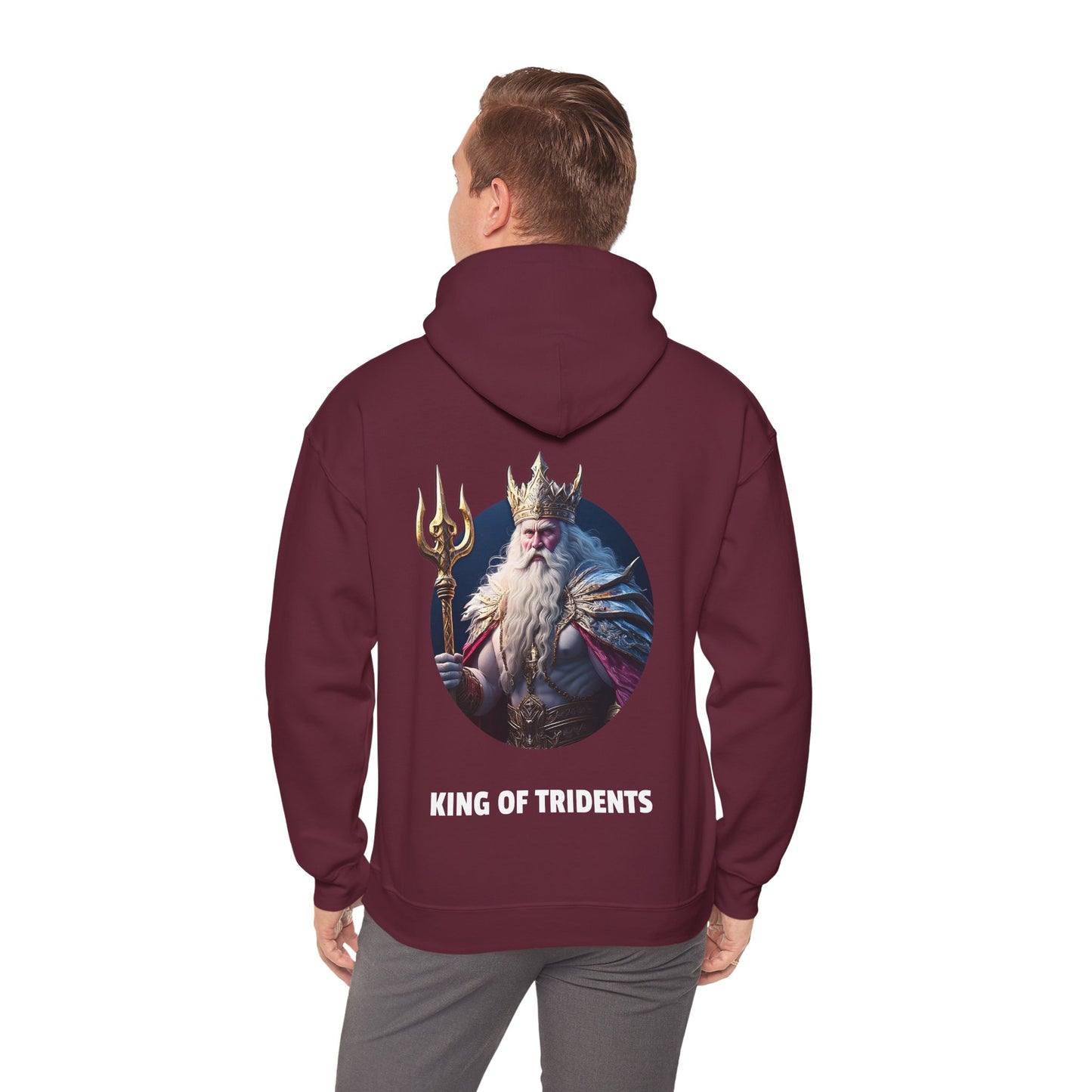 King Of Tridents - Unisex Heavy Blend™ Hooded Sweatshirt (UK)