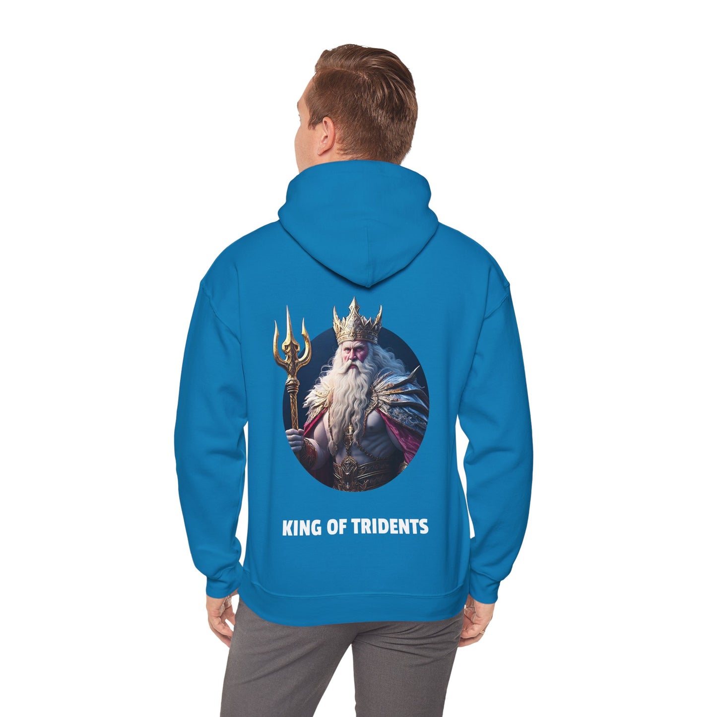 King Of Tridents - Unisex Heavy Blend™ Hooded Sweatshirt (UK)