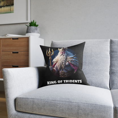 King Of Tridents - Square Pillow (UK)