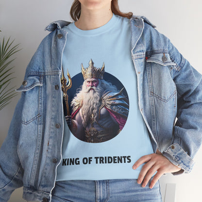 King Of Tridents - Unisex Heavy Cotton Tee (UK)