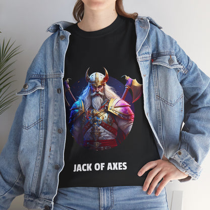 Jack Of Axes - Unisex-T-Shirt aus schwerer Baumwolle (UK)