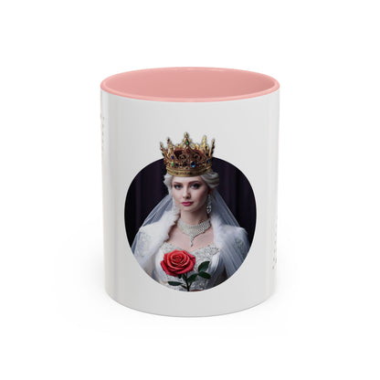 Queen Of Roses - Accent Coffee Mug (11, 15oz) (UK)