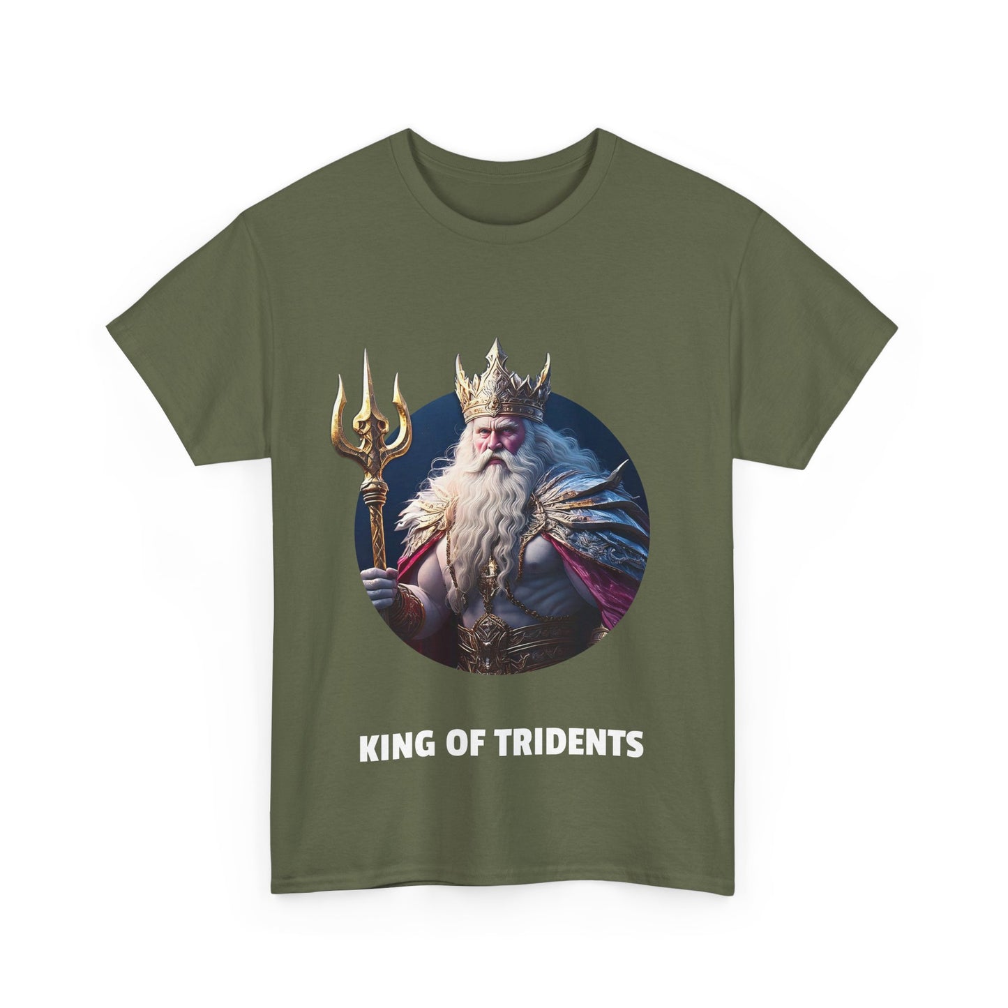 King Of Tridents - Unisex Heavy Cotton Tee (EU)