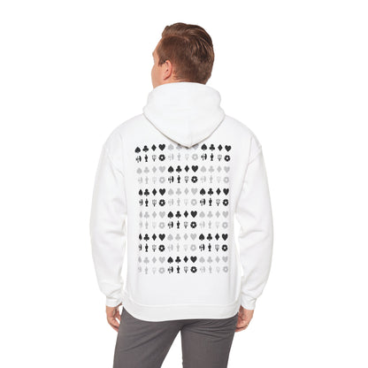 8 Suits - Unisex Heavy Blend™ Hooded Sweatshirt (UK)