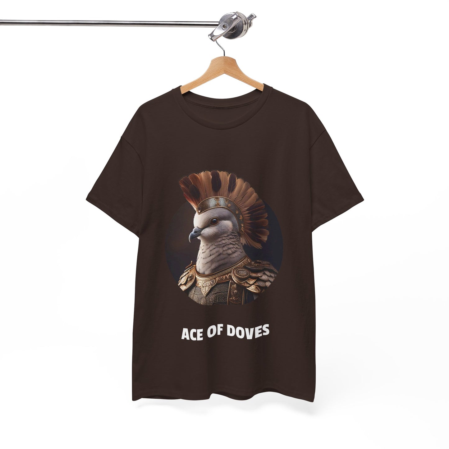 Ace of Doves - Unisex-T-Shirt aus schwerer Baumwolle (UK)