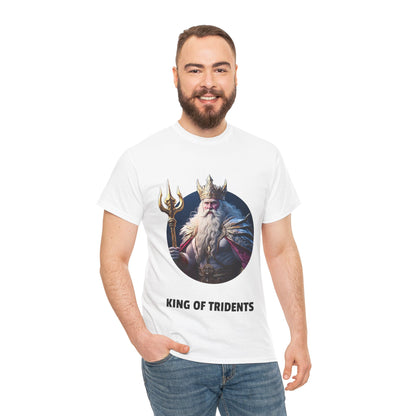 King Of Tridents - Unisex Heavy Cotton Tee (UK)