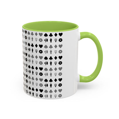 8 Suits - Accent Coffee Mug (11, 15oz) (UK)