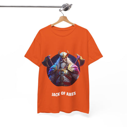 Jack Of Axes - Unisex-T-Shirt aus schwerer Baumwolle (UK)