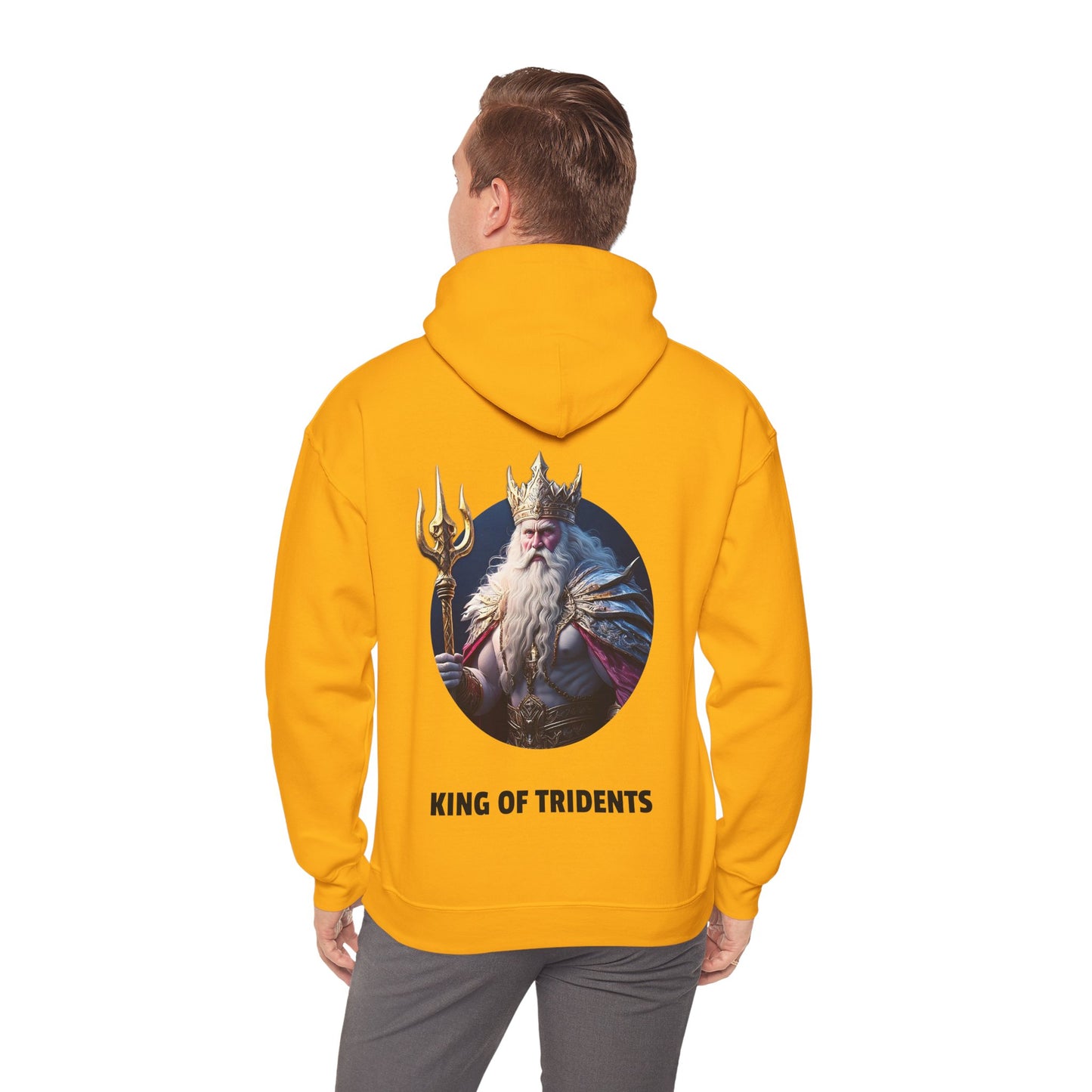 King Of Tridents - Unisex Heavy Blend™ Hooded Sweatshirt (UK)