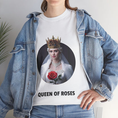 Queen Of Roses - Unisex Heavy Cotton Tee (UK)