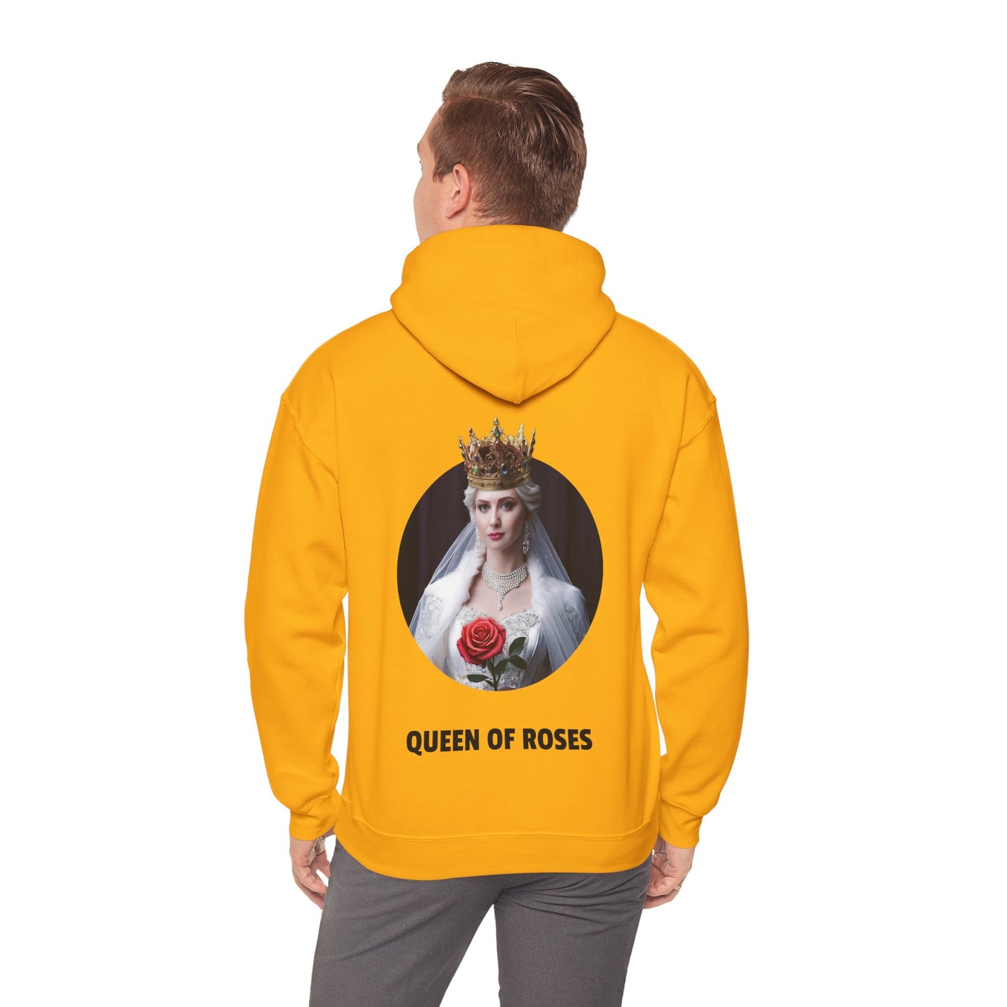 Queen Of Roses - Unisex Heavy Blend™ Hooded Sweatshirt (UK)