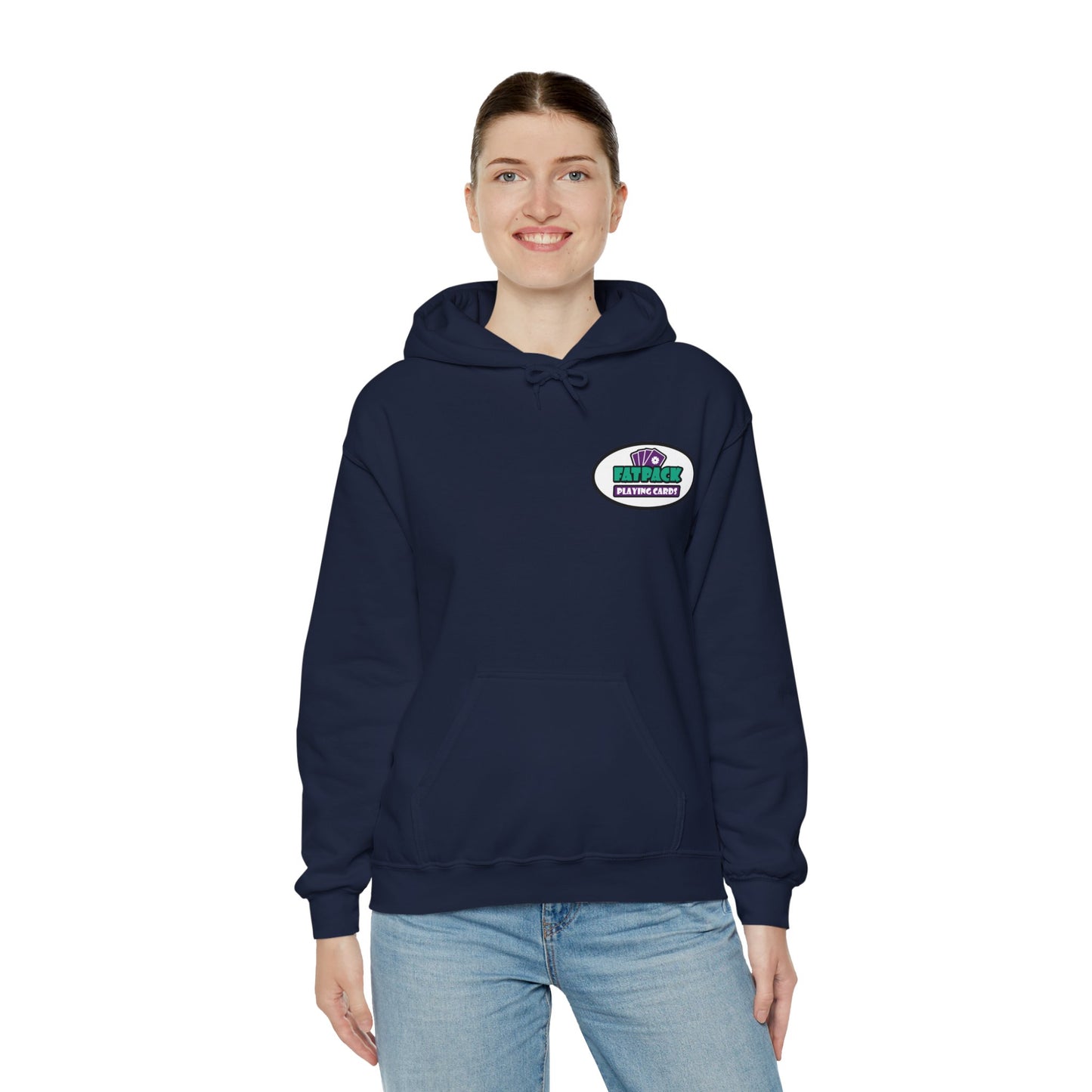 Fatpack Logo - Unisex Heavy Blend™ Hooded Sweatshirt (UK)