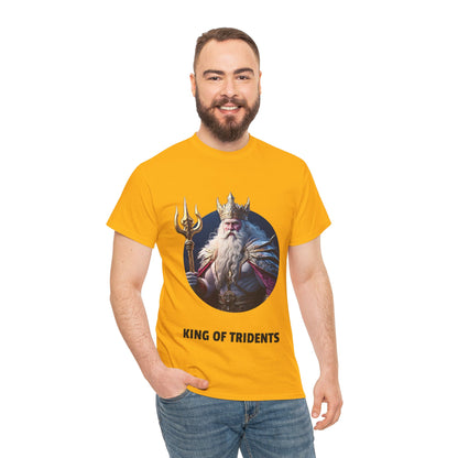 King Of Tridents - Unisex Heavy Cotton Tee (UK)