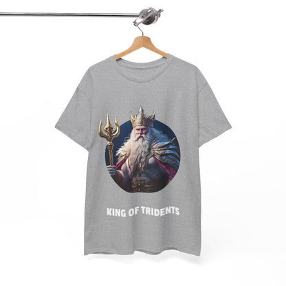 King Of Tridents - Unisex Heavy Cotton Tee (UK)