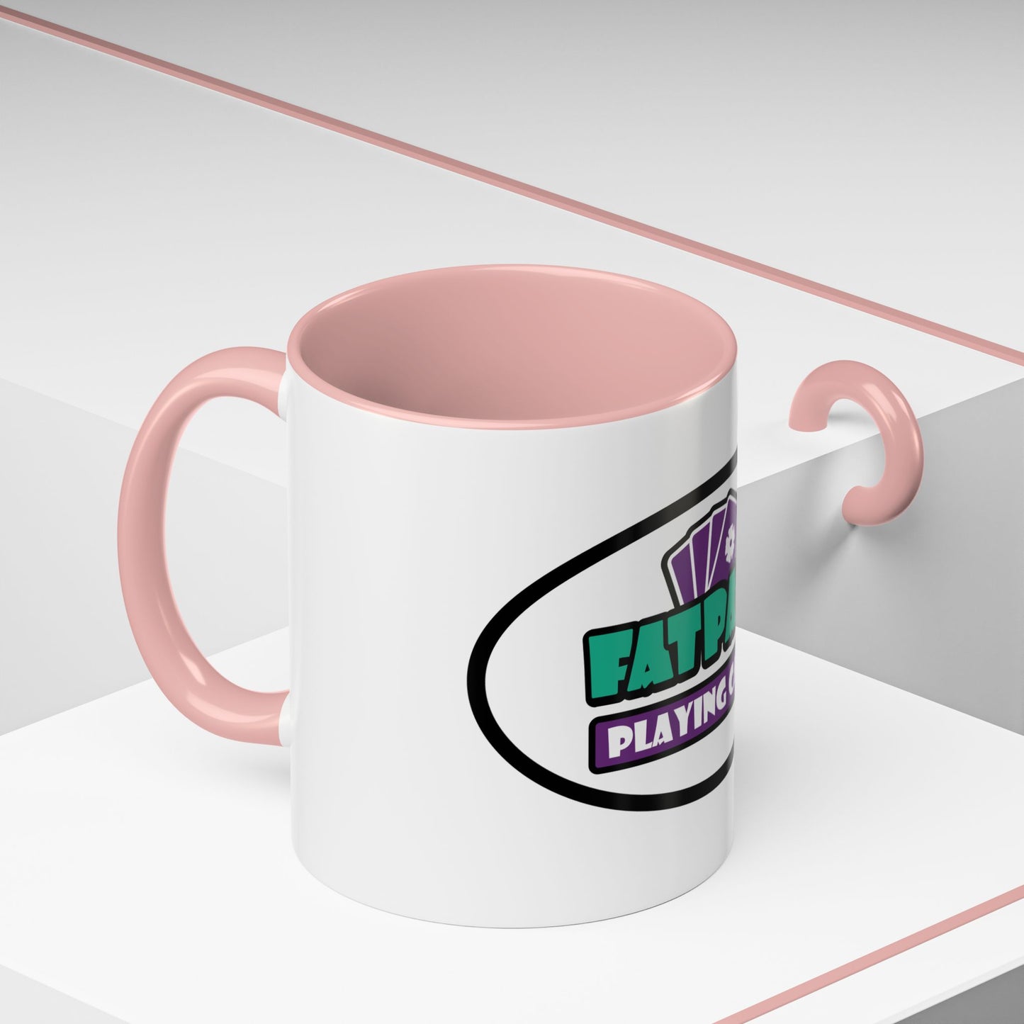 Fatpack Logo - Accent Coffee Mug (11, 15oz) (UK)