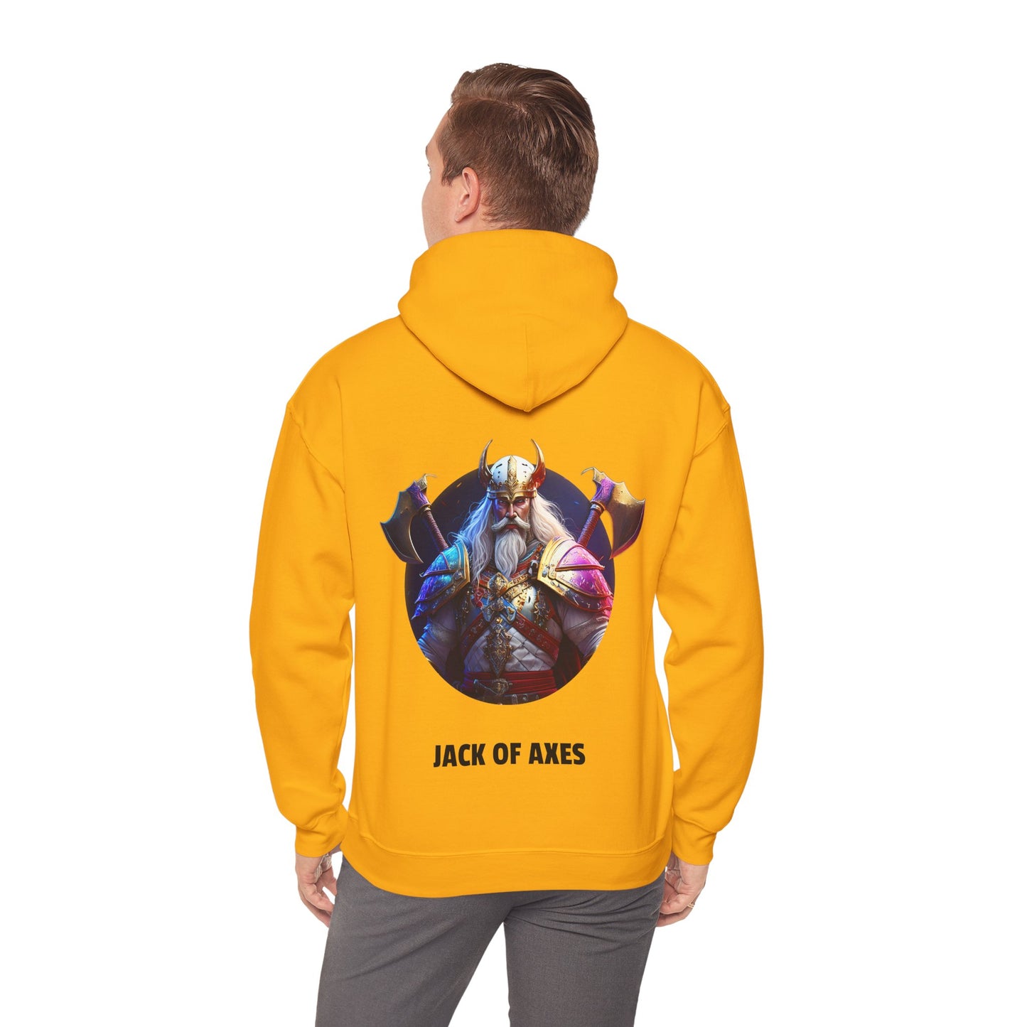 Jack Of Axes - Unisex Heavy Blend™ Hooded Sweatshirt (UK)