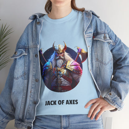 Jack Of Axes - Unisex-T-Shirt aus schwerer Baumwolle (UK)