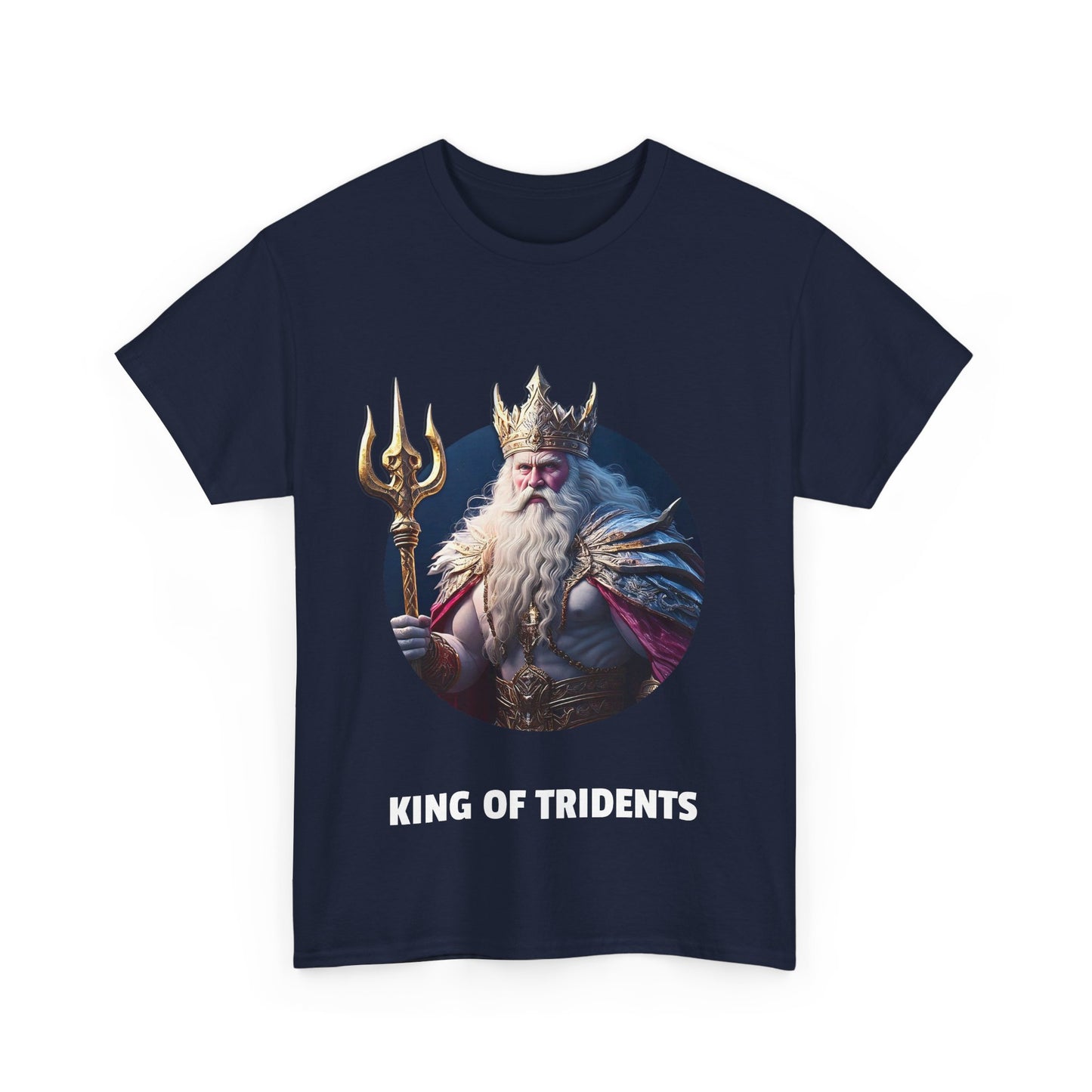 King Of Tridents - Unisex Heavy Cotton Tee (EU)