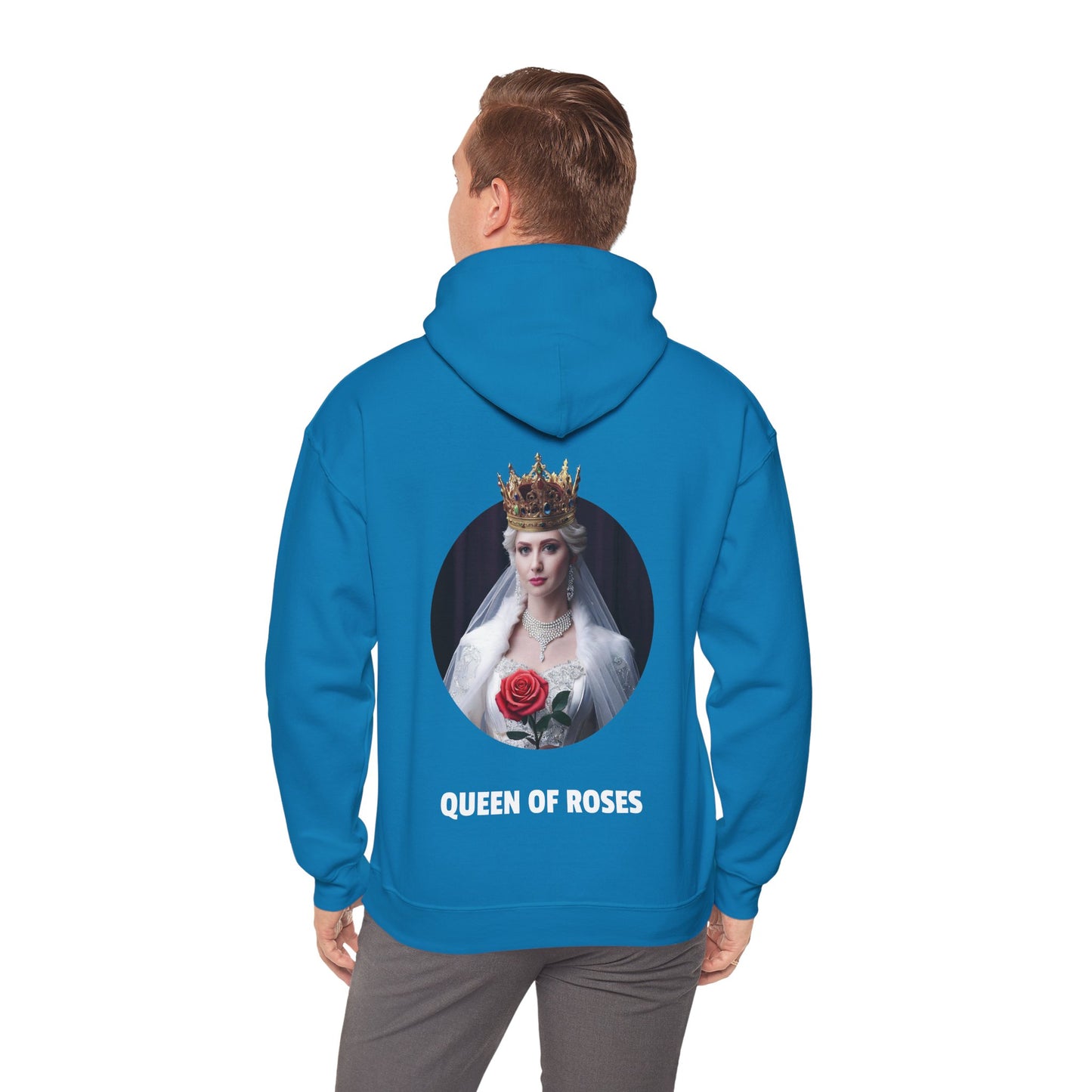 Queen Of Roses - Unisex Heavy Blend™ Hooded Sweatshirt (UK)