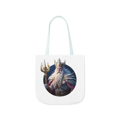 King Of Tridents - Canvas Tote Bag, 5-Color Straps (UK)