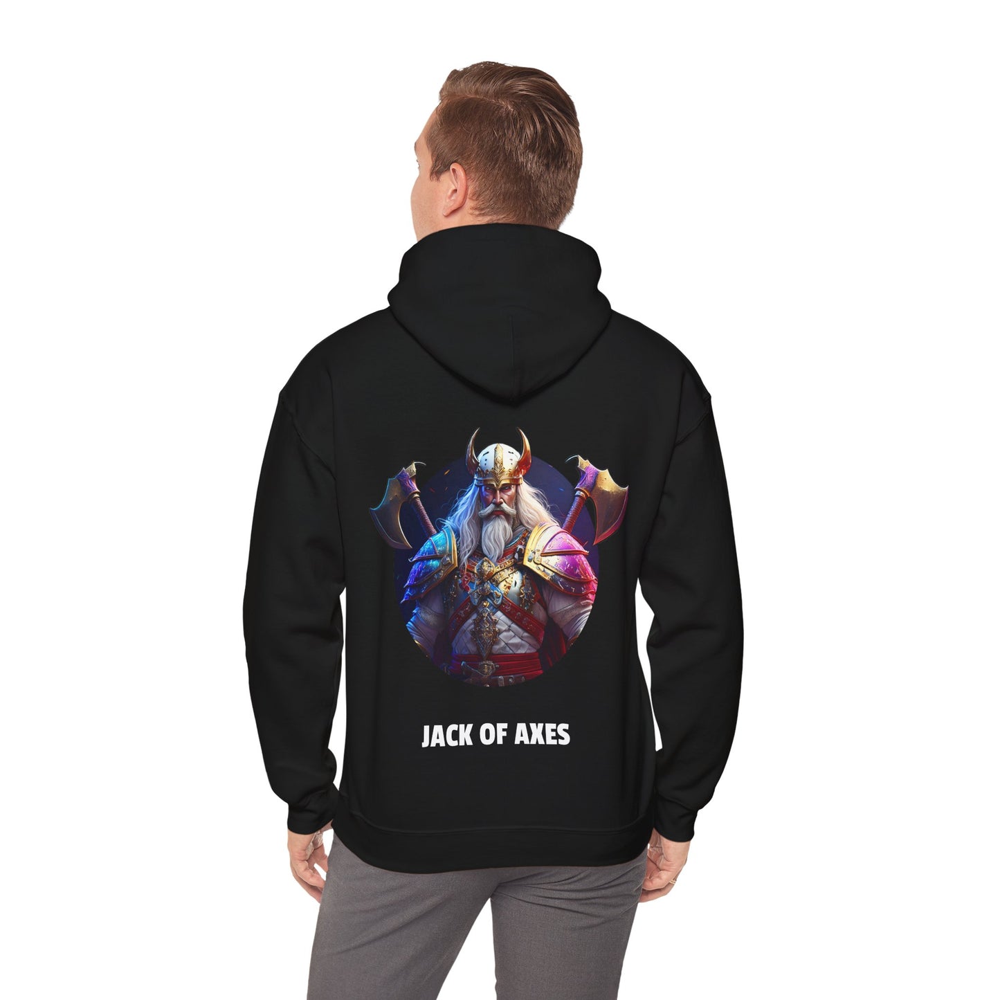 Jack Of Axes - Unisex Heavy Blend™ Hooded Sweatshirt (UK)