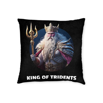 King Of Tridents - Square Pillow (UK)