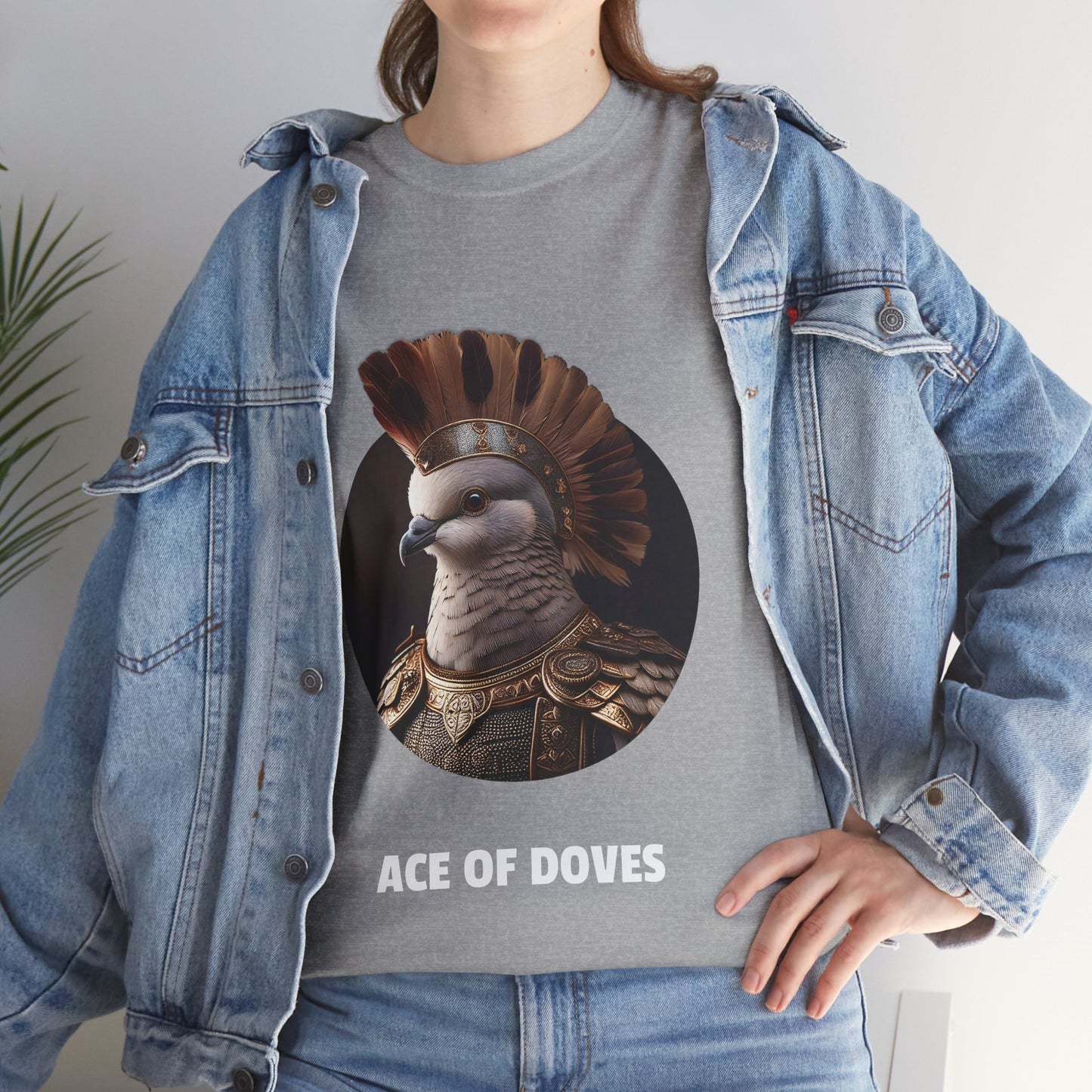 Ace of Doves - Unisex Heavy Cotton Tee (UK)