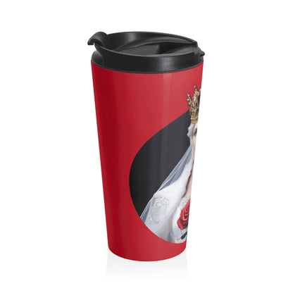 Queen Of Roses - Stainless Steel Travel Mug (US)