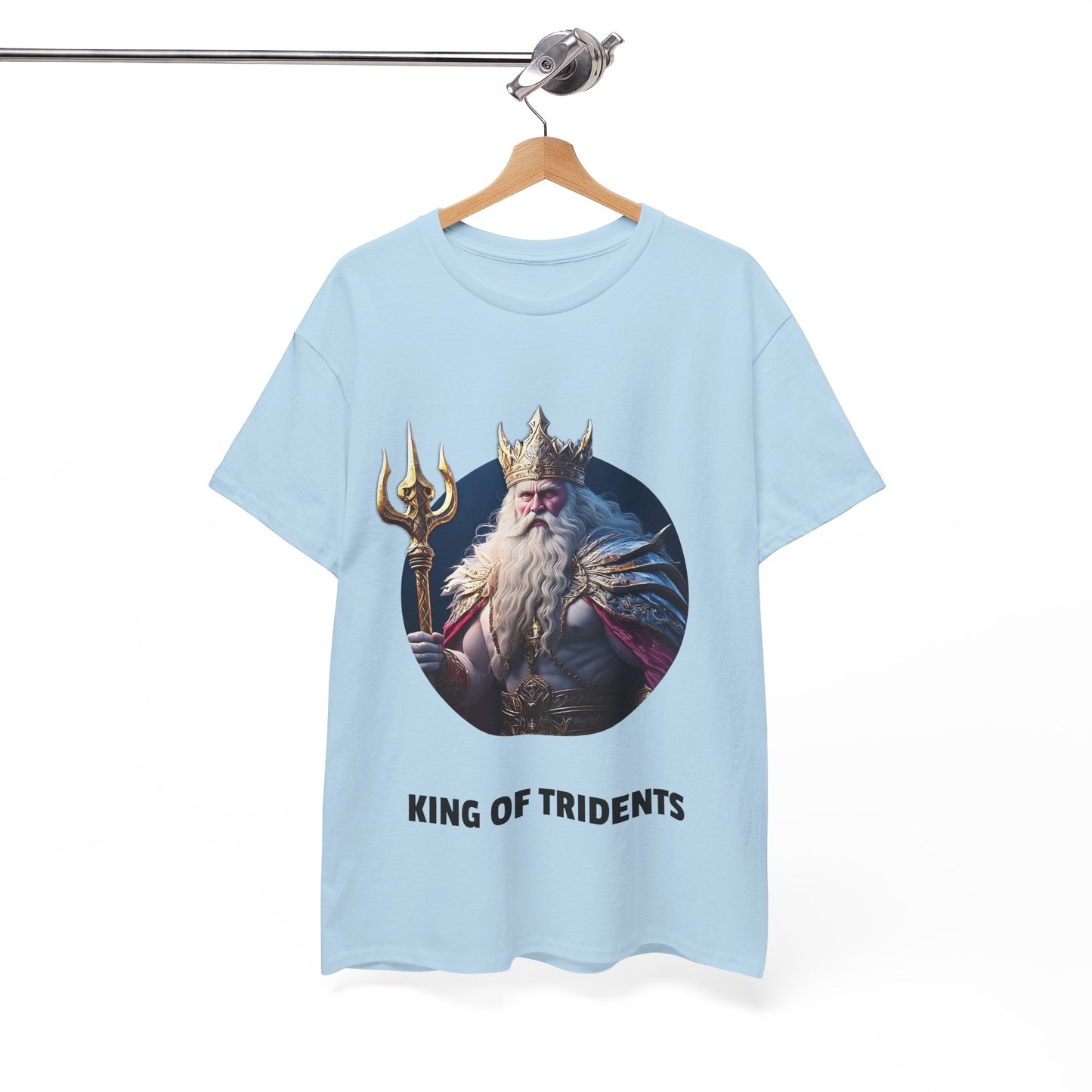 King Of Tridents - Unisex Heavy Cotton Tee (UK)