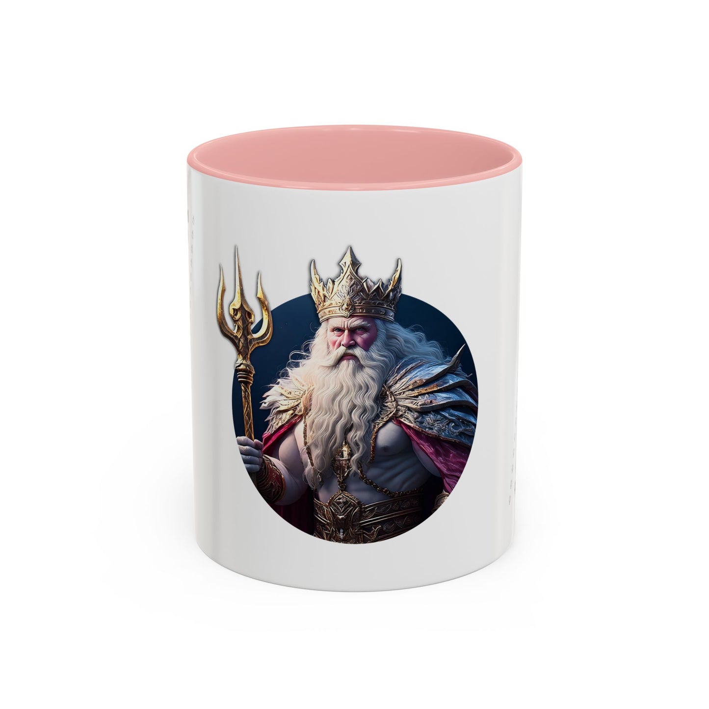 King Of Tridents - Accent Coffee Mug (11, 15oz) (UK)